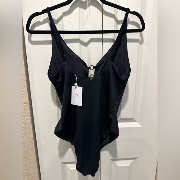 NWT Andie The Romana One Piece Black Swimsuit , size M - Picture 5 of 10